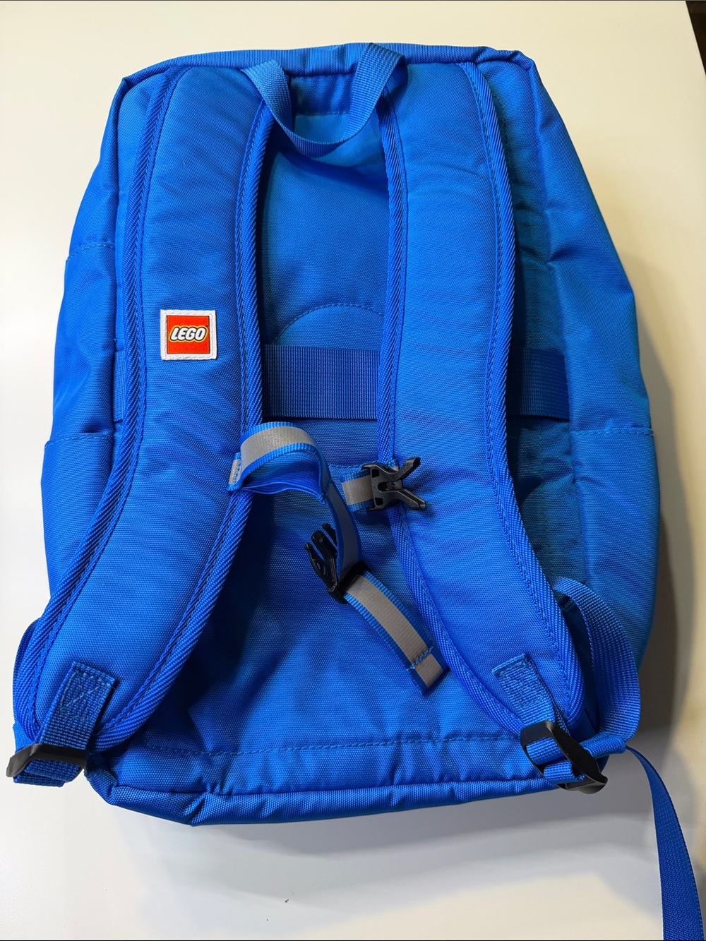 Lego Brick Unisex Backpack in Bright Blue - Picture 2 of 5